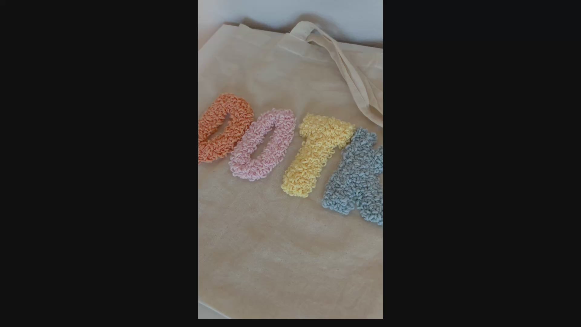 The OG DOTK - Daughter Of The King - Punchneedled Tote bag